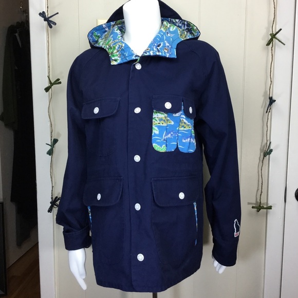 WON Woolf Originals NY cotton hooded jacket medium - Picture 4 of 13